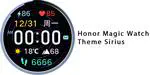 Honor Magic Watch Theme Sirius